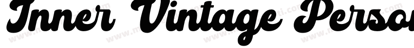 Inner Vintage Personal Use字体转换